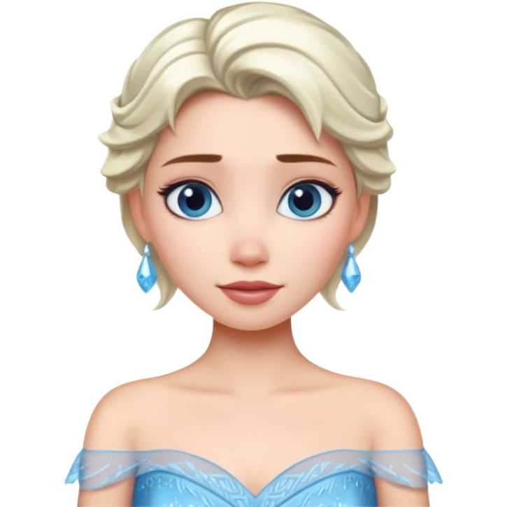 elsa Princess emoji