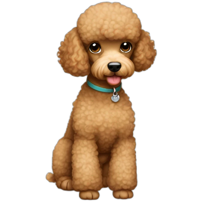 i want a small three pound light brown poodle with a short haircut.  The poodle has to be very cute and playful. emoji