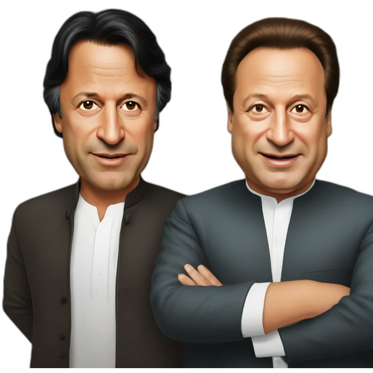 Imran khan & nawaz sharif emoji