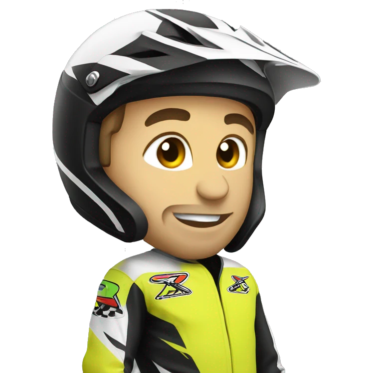 Motocross emoji
