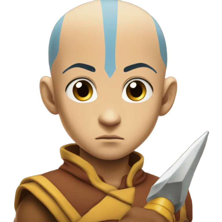 focused aang emoji