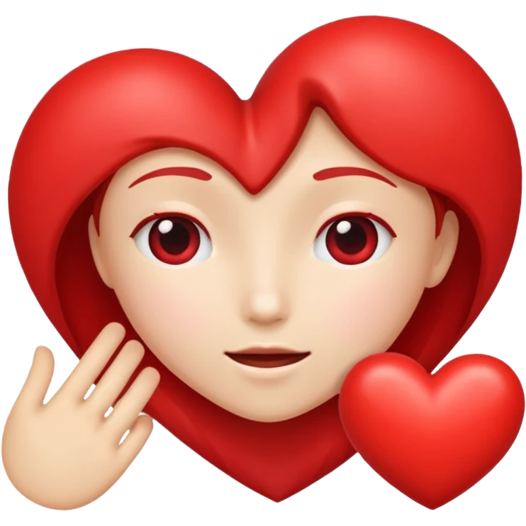 Love - strong affection, "amar" is the verb to love emoji