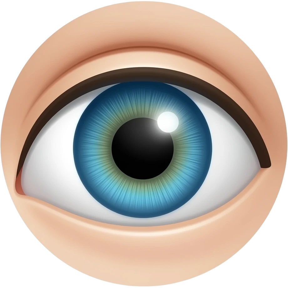 An eye looking right emoji