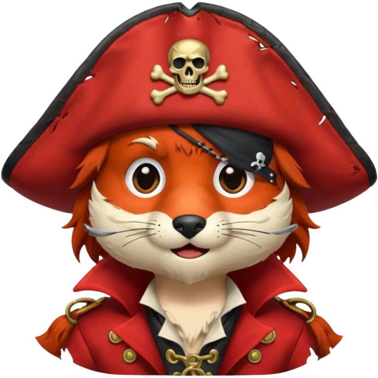 Foxy (from FNaF) emoji