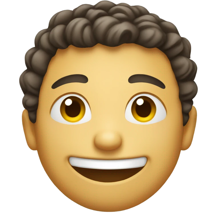 Smile Only On The Right Side emoji