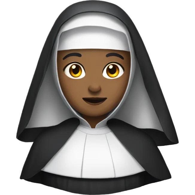 The nun emoji
