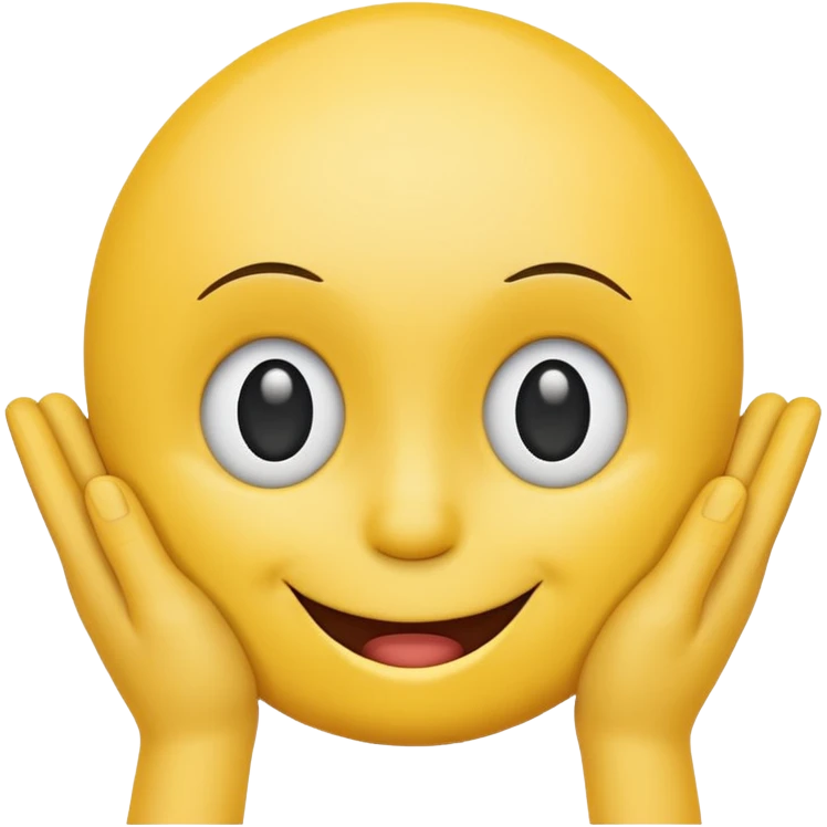 smiley face putting hand on forehead emoji