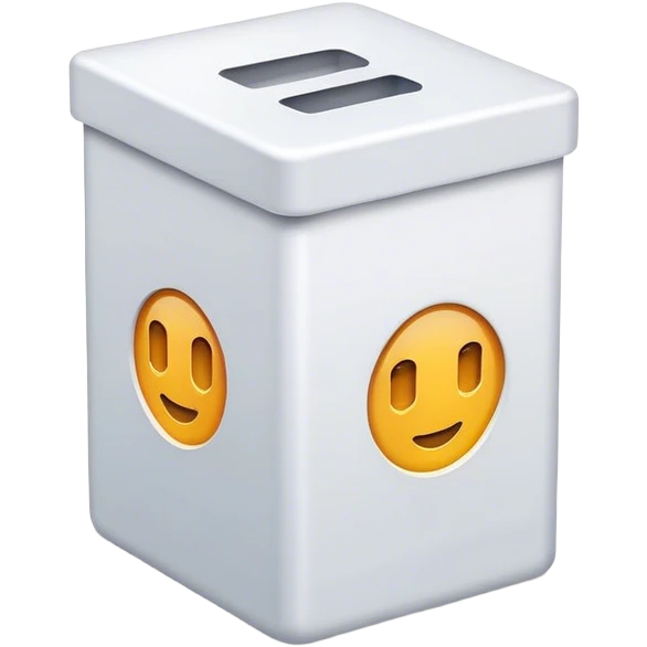 vertically white rectangle box emoji