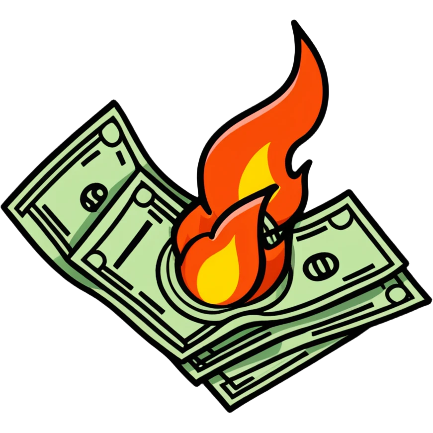 money fire emoji