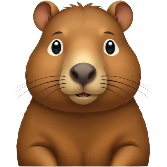 Capybara emoji