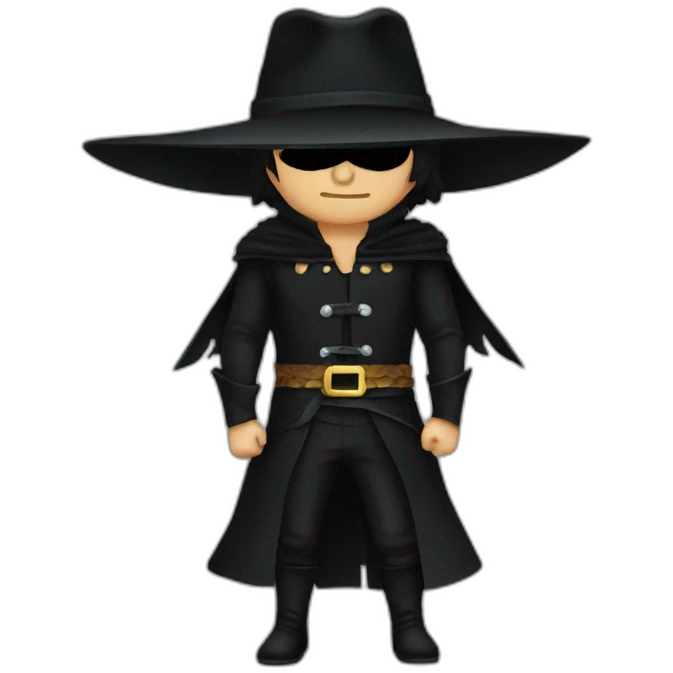 Zorro one piece emoji