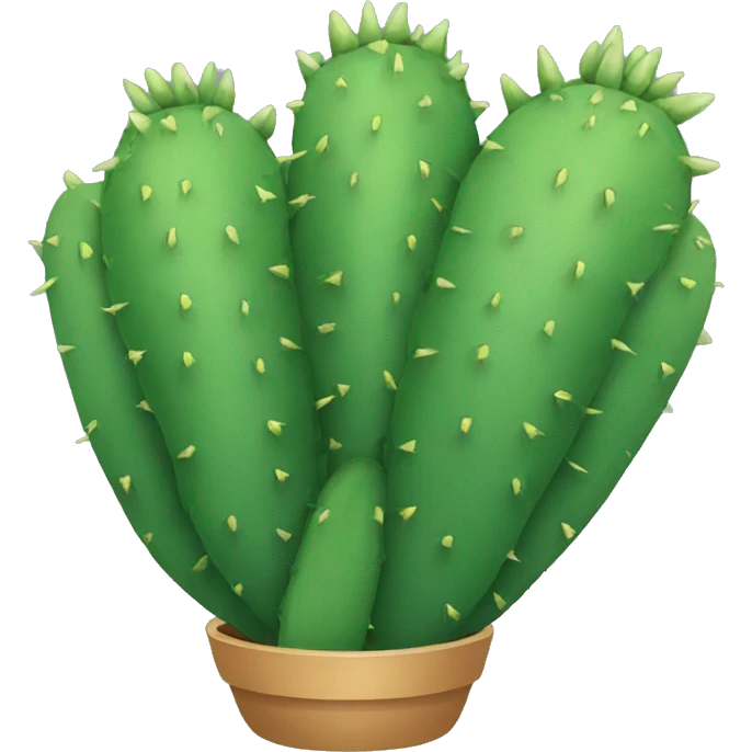 round Nopal emoji