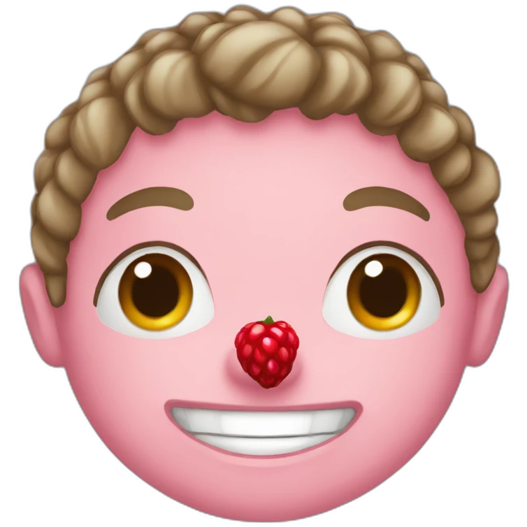 une framboise emoji
