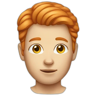 Ginger hair  emoji