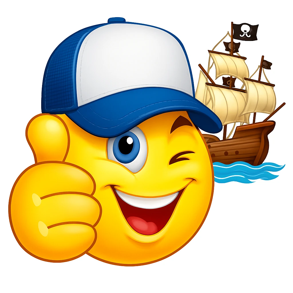 pirate ship emoji