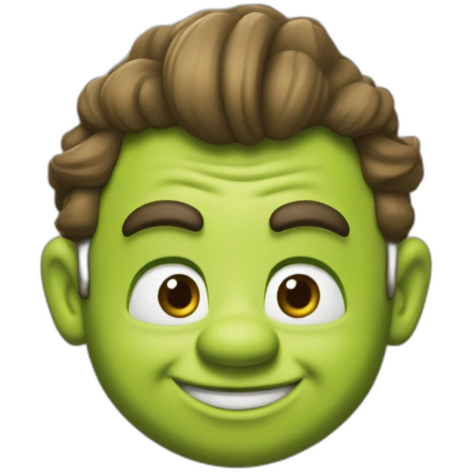 Mario als shrek emoji