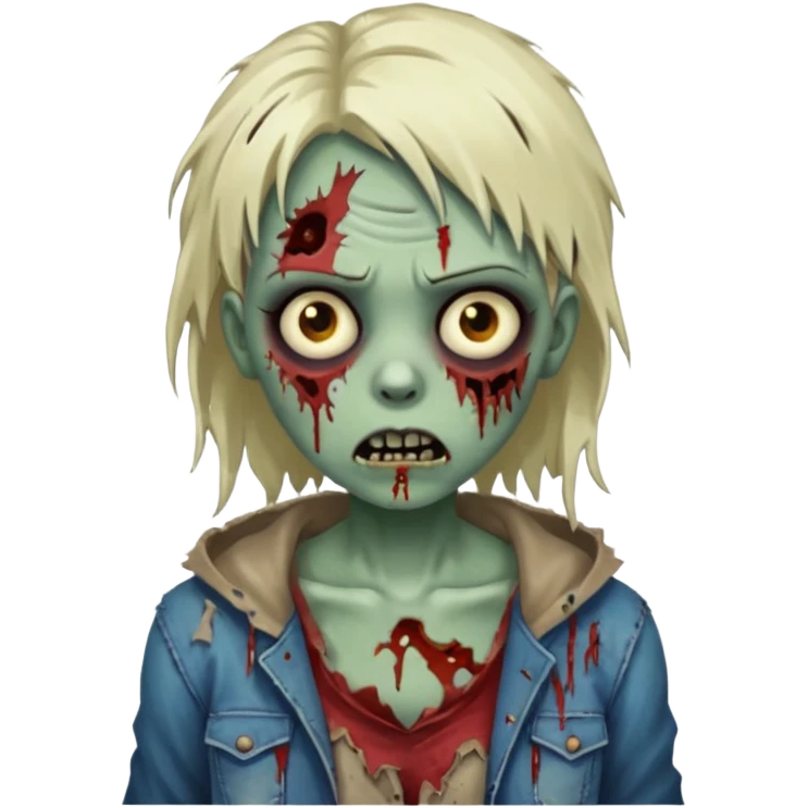 zombie girl emoji