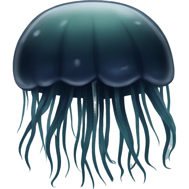 Black jellyfish emoji