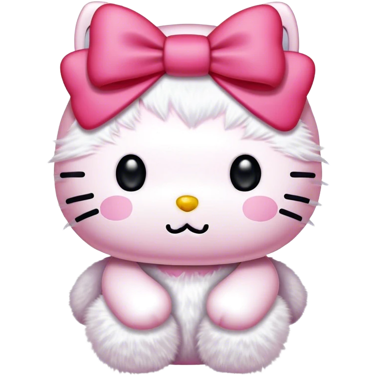 Hello kitty pink  emoji
