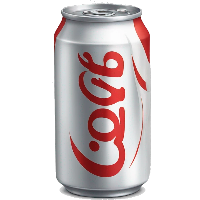 Diet Coke can emoji