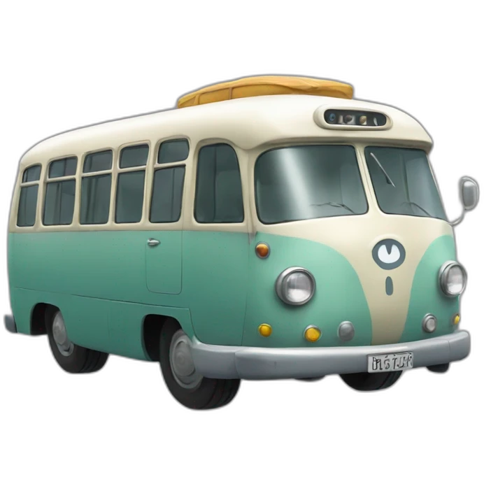 mon voisin totoro chat bus emoji