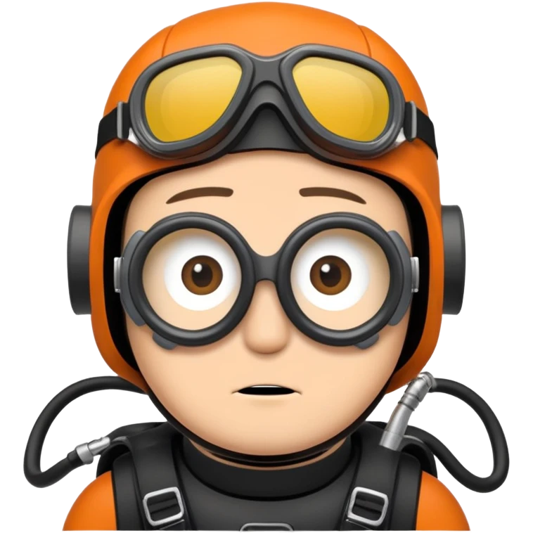 Kenny from South Park scuba diving emoji