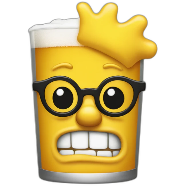 bart-simpson-qui-boit-une-biere emoji