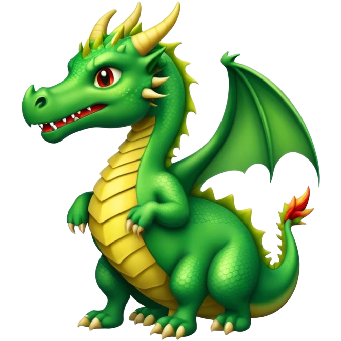 ein Drache im Anzug emoji