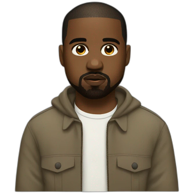 cute kanye west emoji