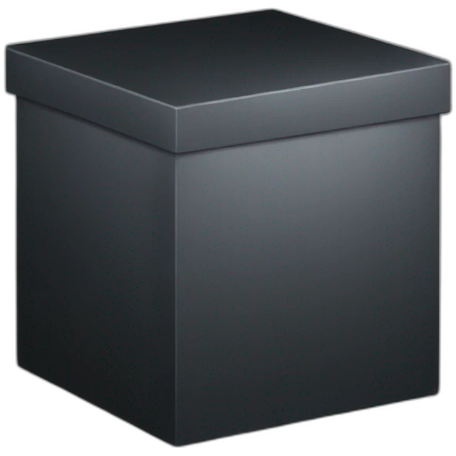 Black box emoji