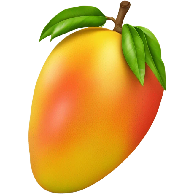 Realistic Mango emoji