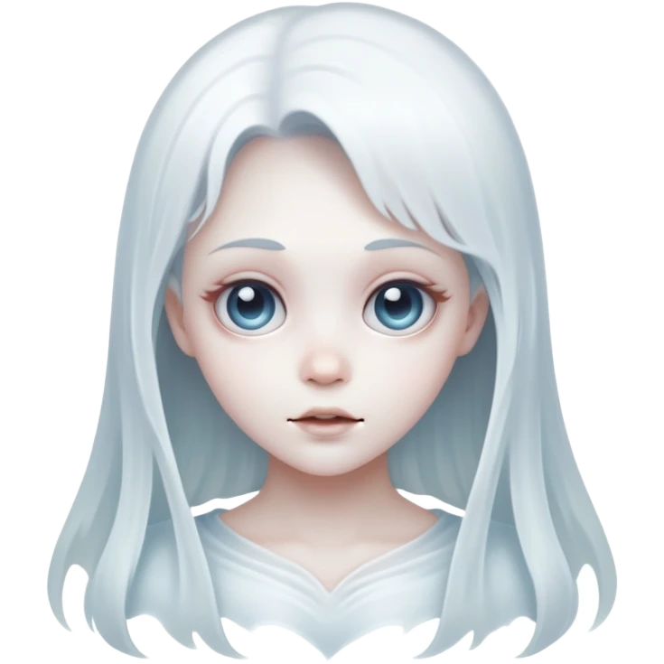 Ghost girl emoji