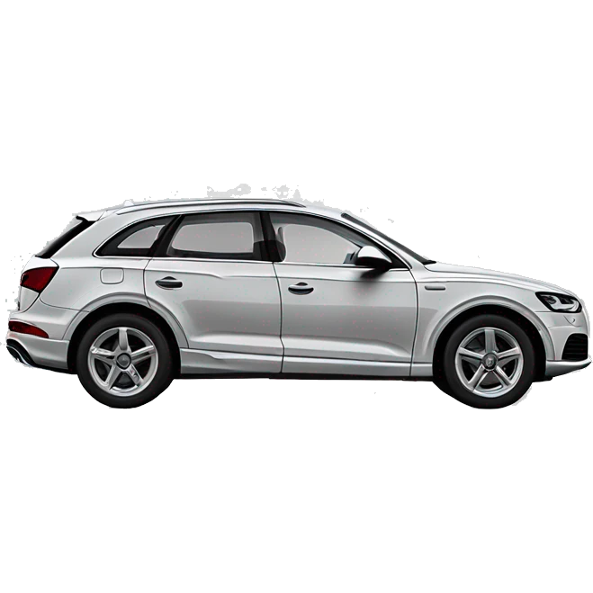 audi q6, side view emoji