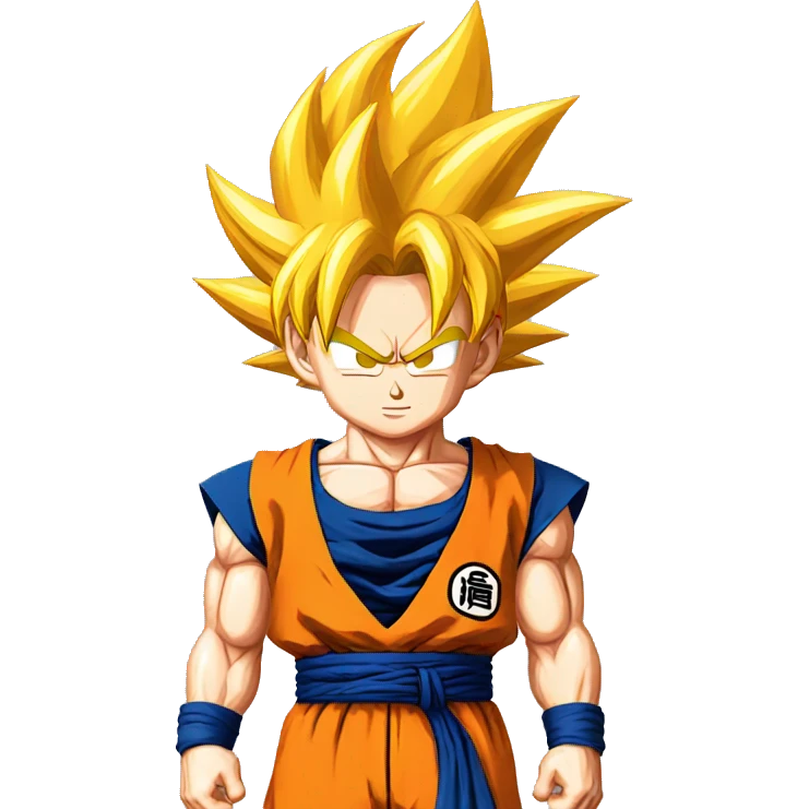 Goku ssj  emoji