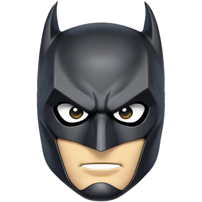batman mask emoji