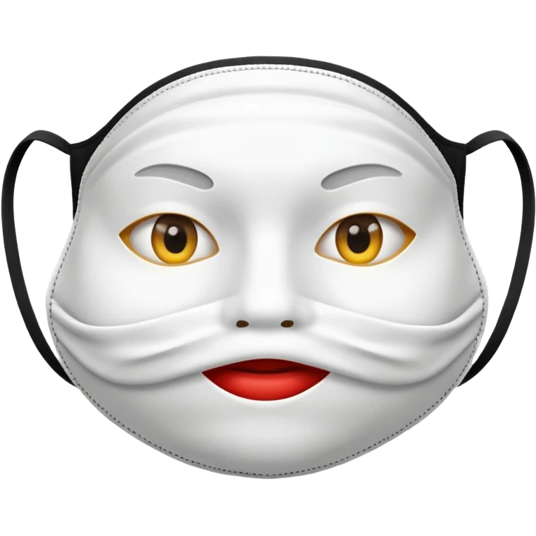 mouth mask emoji