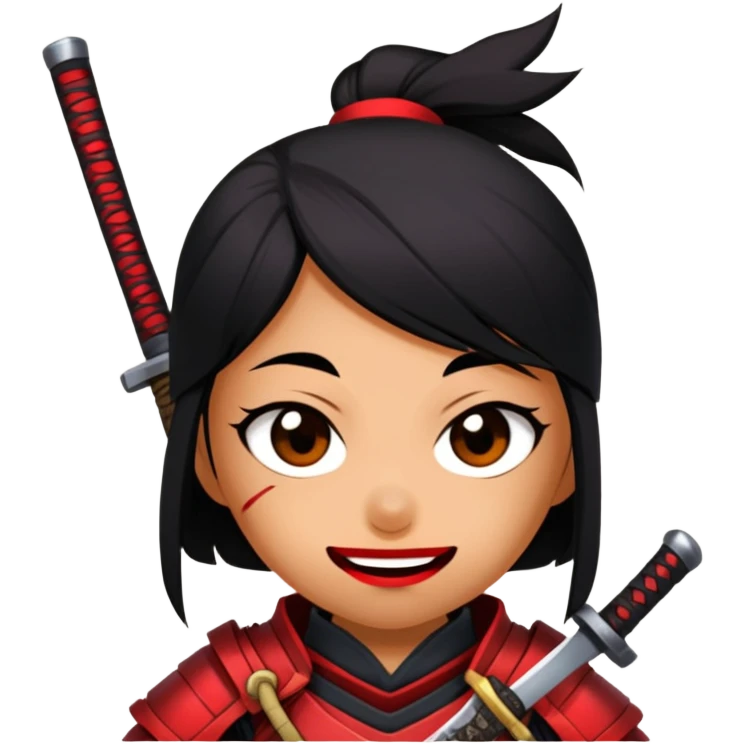 Battle-Ready Samurai emoji