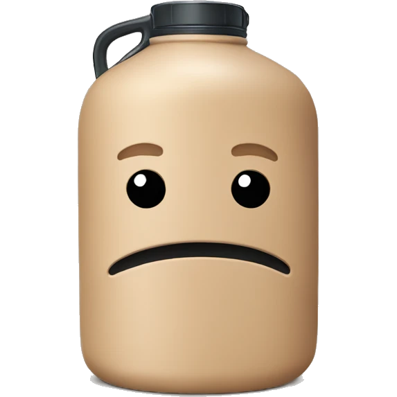 Tan hydro jug emoji