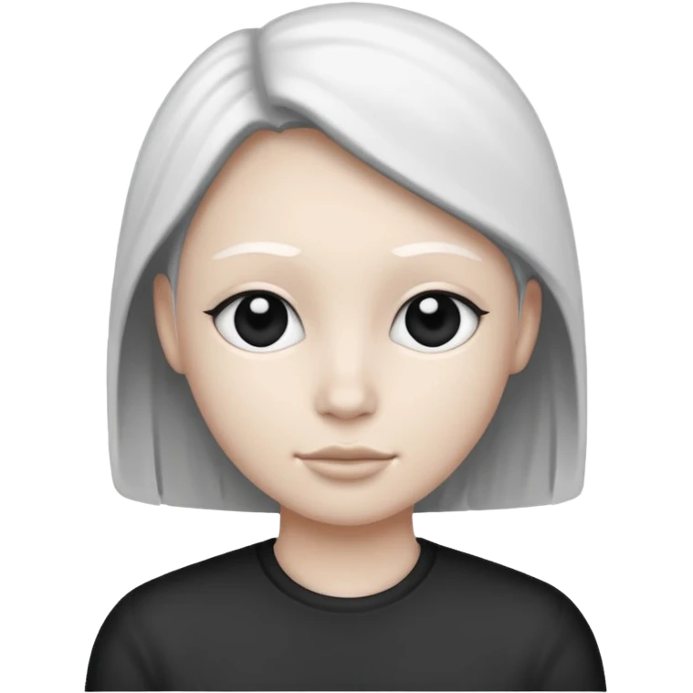 Humanos dnd estilo blanco y negro dibujo emoji