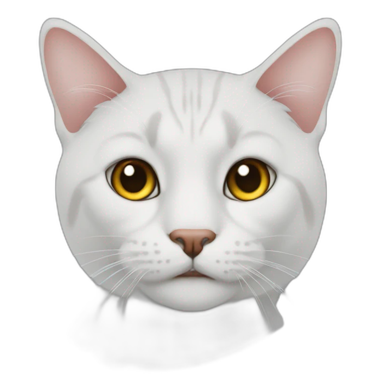 Кот закатывает глаза emoji
