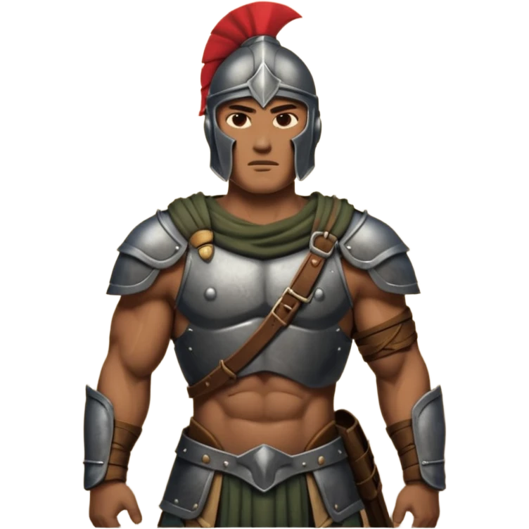 Spartan soldier barrack emoji