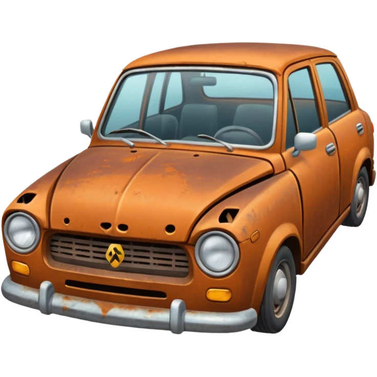 carro dañado emoji