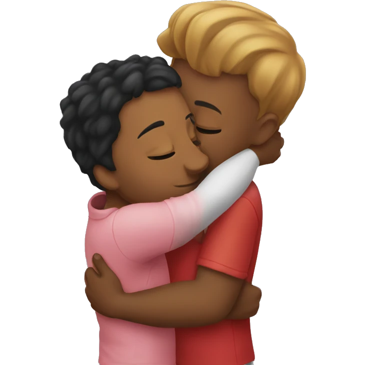Kiss hug  emoji
