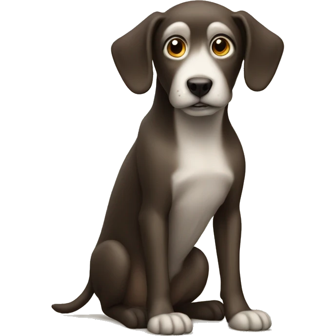 Dog say Soy uno macaco  emoji