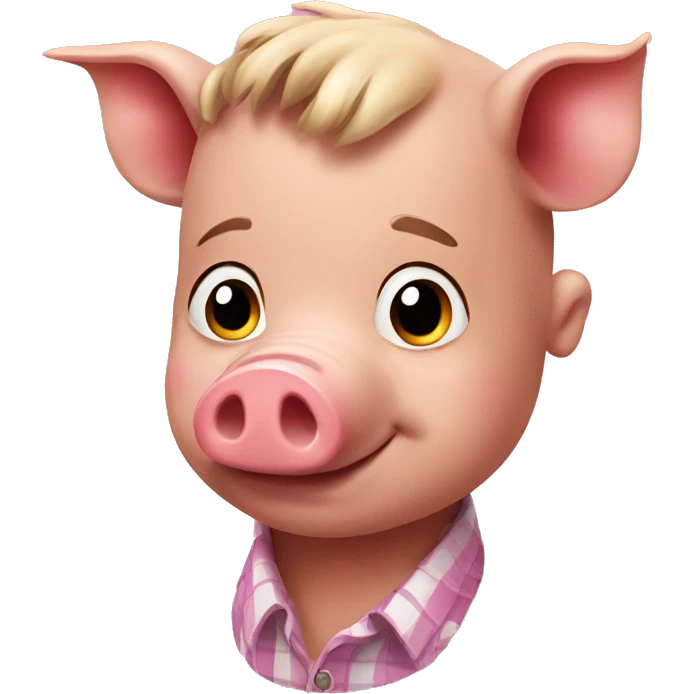 Pig boyfriends  emoji