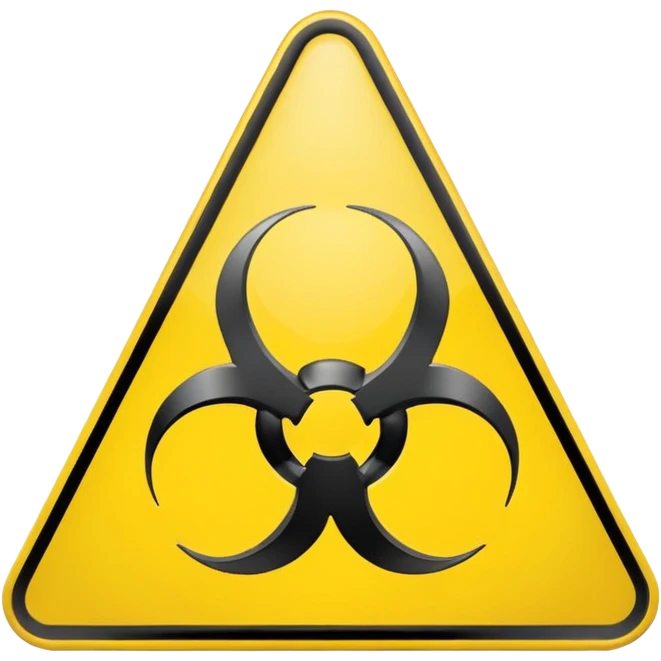 chemical weapons sign emoji