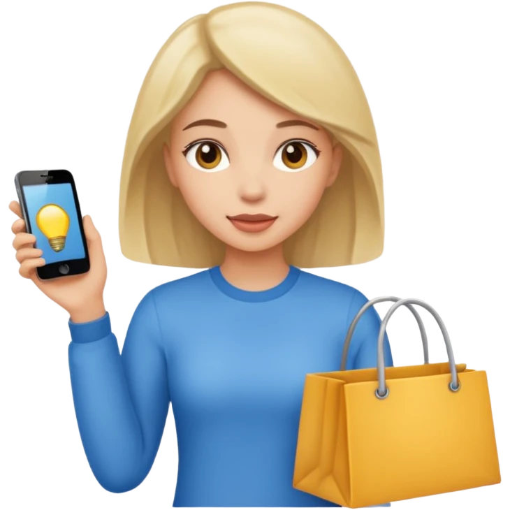 Buy and girl emoji
