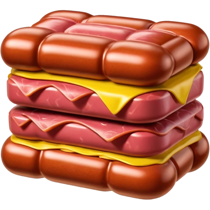  SPAM meat jeff koons style inflatable sculpture art french  emoji