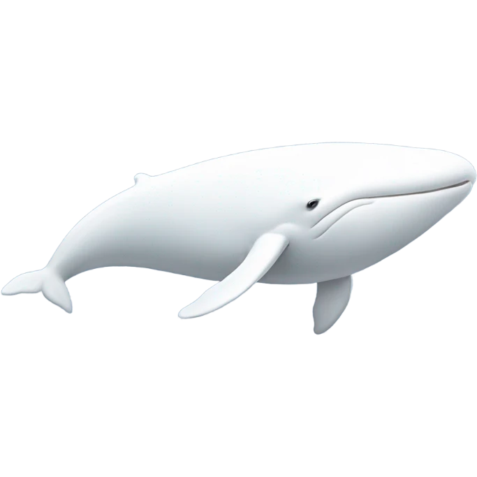 white whale , underside emoji