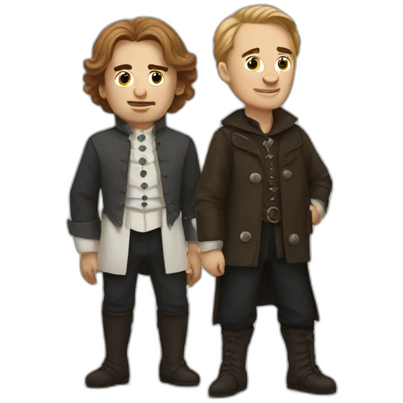 Hamlet and horatio emoji